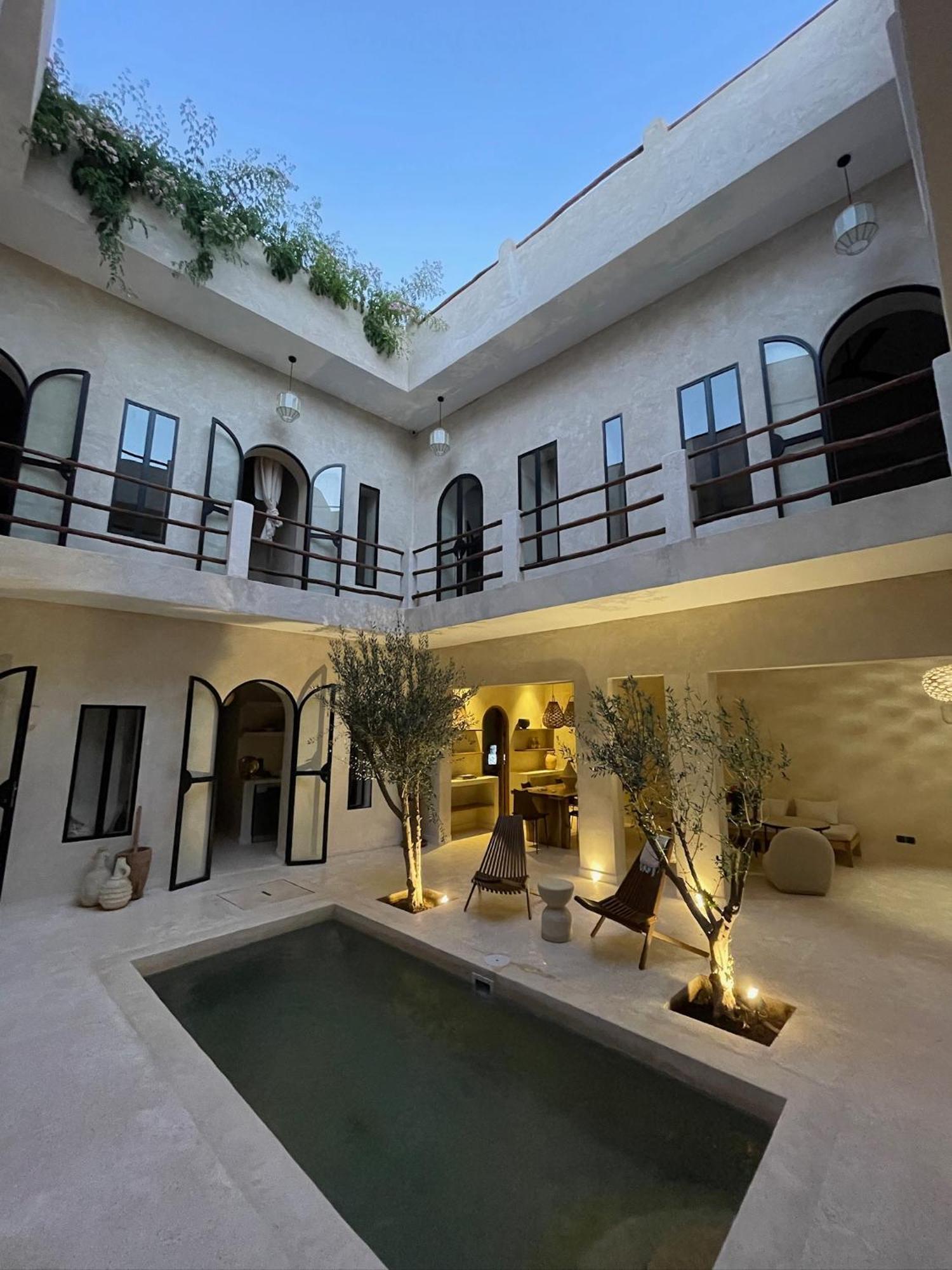 Riad Roca Marrakesh Bagian luar foto